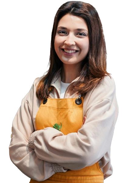 Small business owner reviewing financial reports