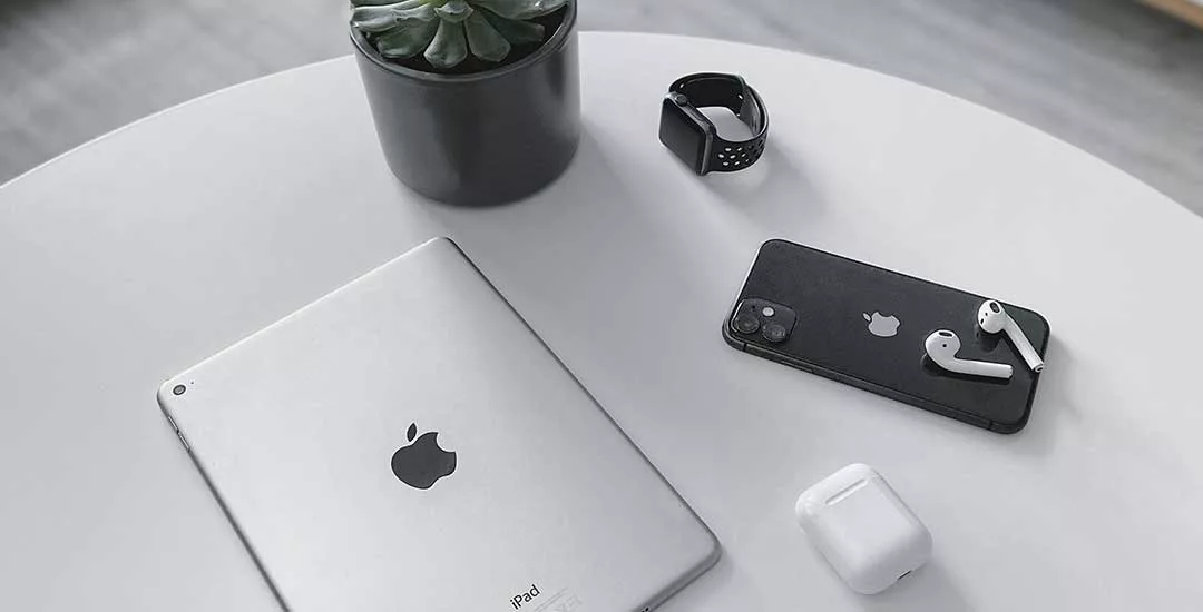 A range of Apple products a UK limited company can pay for.