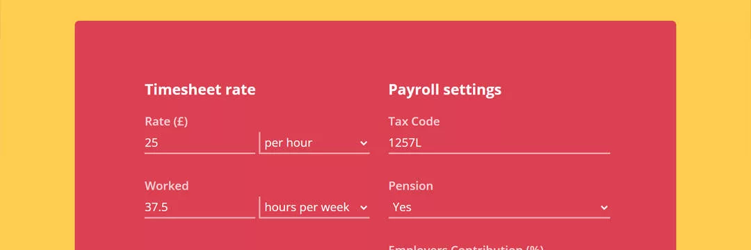 A limited company and umbrella company calculator to compare take home pay
