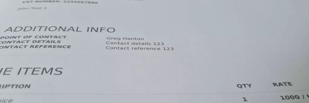 An image of a VAT invoice with all the necessary details