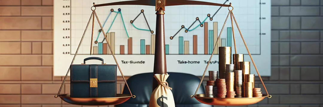 Comparison of salary and dividends